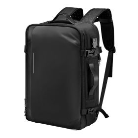 Vacuum Travel Backpack, 65L, Expandable Vacuum Seal Compression Travel Backpack, with TSA-Approved Lock, Multiple Pockets Compartments